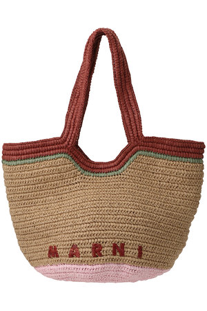 マルニ/MARNIのSEASIDE ショルダーバスケット