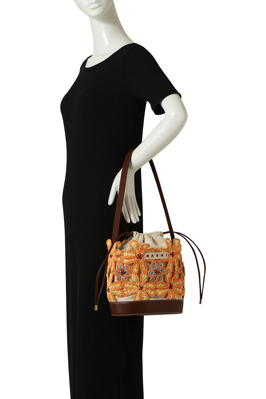 MARNI(マルニ)｜FLOWER BUCKET/バニラ×キャロット の通販｜ELLESHOP