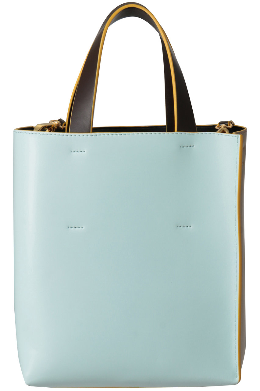 MARNI(マルニ)｜MUSEO MINI 2wayトートバッグ/ムーンストーン×アイス