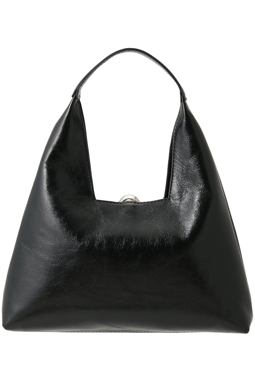 MARNI マルニ ポケッタブル レザー トートバッグ ハンドバッグ ブラック MARNI(マルニ)｜TRAPEZE SMALL ハンドバッグ/ブラック の通販