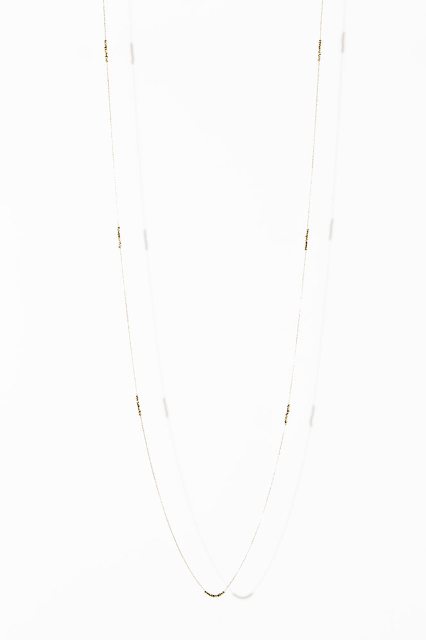 MARIHA(マリハ)｜【受注生産】時の砂ネックレス(80cm)/ゴールド の通販｜ELLESHOP・(エル・ショップ)