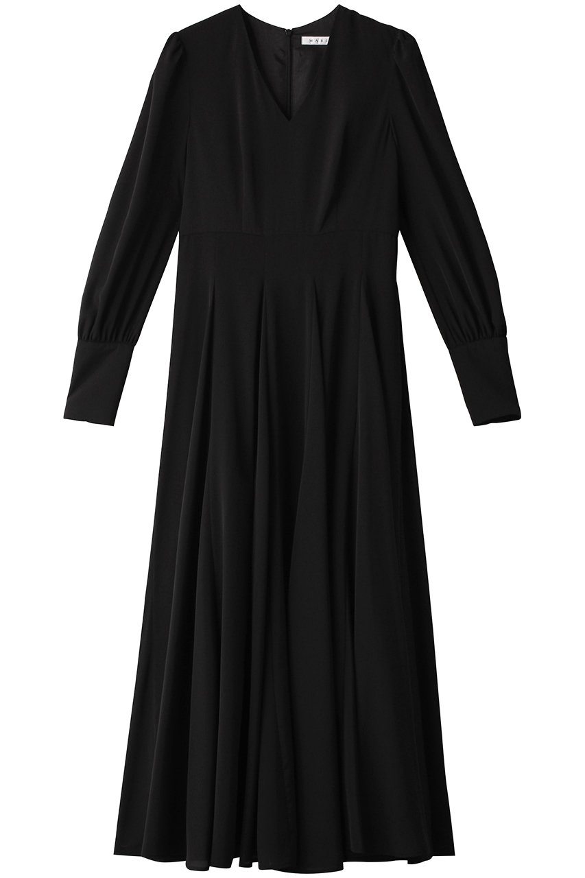 MARIHA 【City Dress】彗星のドレス ロングスリーブ (ブラック, 36) マリハ ELLE SHOP