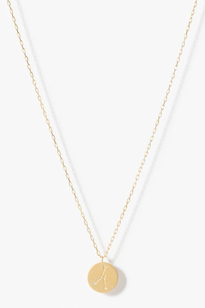 マリハ/MARIHAの【受注生産】Zodiac Moon ネックレス レクタングルチェーン 45cm(150200/150201)