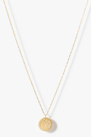 マリハ/MARIHAの【受注生産】Zodiac Moon ネックレス レクタングルチェーン 45cm(150200/150201)