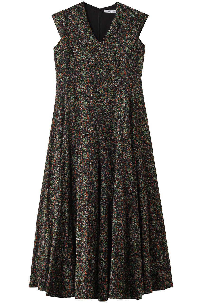MARIHA 夏の月のドレス Blossom Song (ブラック & オレンジ, 38) マリハ ELLE SHOP MARIHA 夏の月のドレス Blossom Song (ブラック & オレンジ, 38) マリハ ELLE SHOP