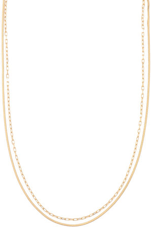 マリハ/MARIHAのSilent Rain ネックレス2連 40cm(150200/150201)