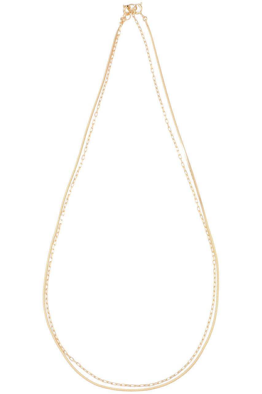 MARIHA(マリハ)｜Silent Rain ネックレス2連 40cm/ゴールド の通販