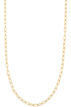 マリハ/MARIHAのSilent Rain ネックレス ロングオーバルチェーン S  60cm(150200/150202)