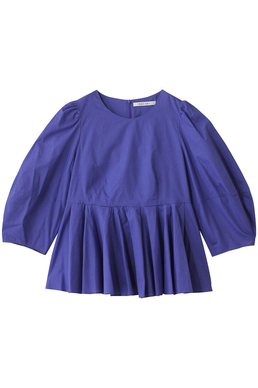 MARIHA 花の蕾のブラウス (ブルーベリー, 36) マリハ ELLE SHOP MARIHA 花の蕾のブラウス (ブルーベリー, 36) マリハ ELLE SHOP