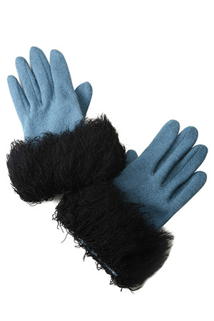 キワンダ/Kiwandaのアンゴラ混グローブ