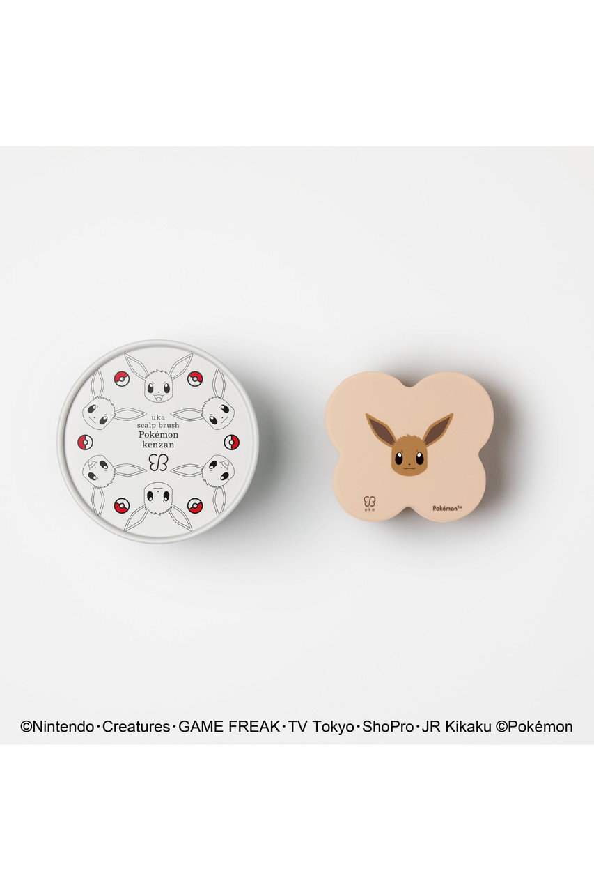 uka(ウカ)｜uka スカルプブラシ ポケモンケンザン イーブイ/- の
