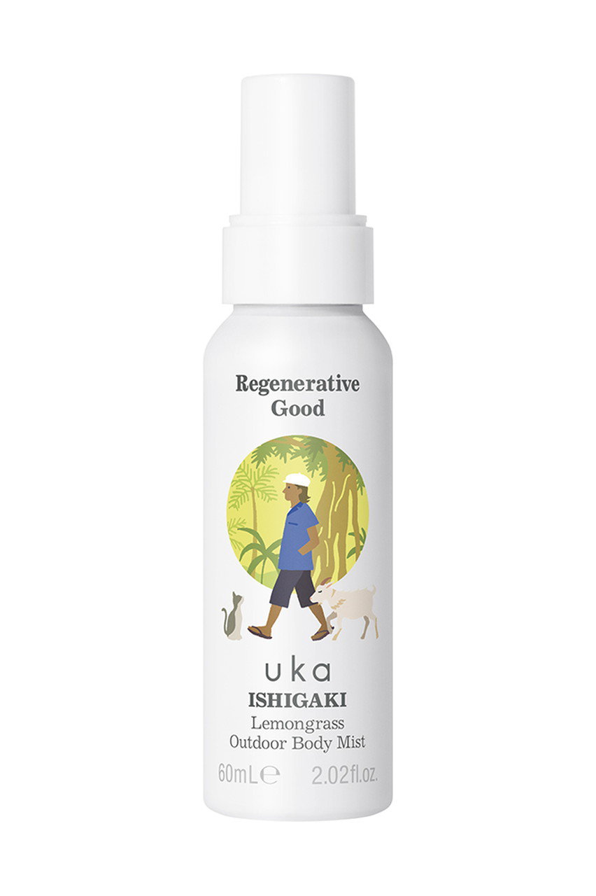 uka uka ISHIGAKI Lemongrass Outdoor Body Mist ( 60mL) ウカ ELLE SHOP uka uka ISHIGAKI Lemongrass Outdoor Body Mist ( 60mL) ウカ ELLE SHOP