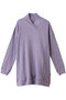 リラックスコットンカシュクールチュニック ナナデェコール/nanadecor パープル