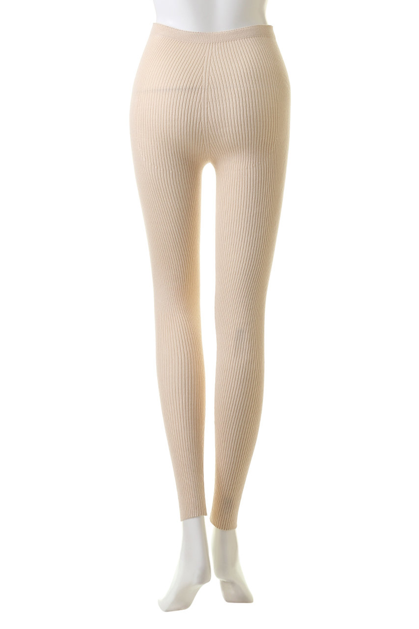 nanadecor(ナナデェコール)｜シルクエアリーレギンス/ナチュラル