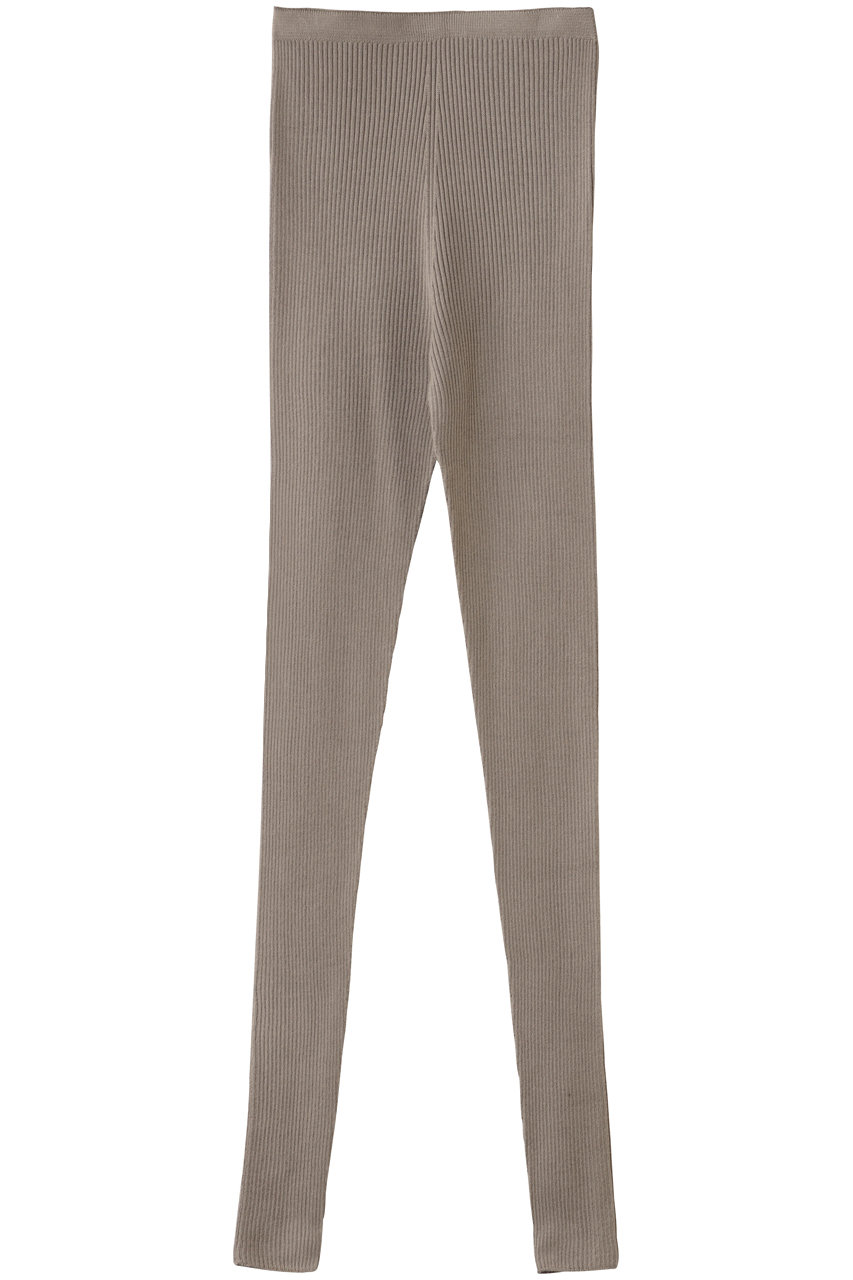 ナナデェコール/nanadecorのシルクエアリーレギンス(ブラウン/NN0343PGR)