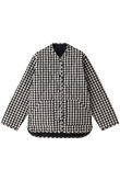 【ＫO】ブロックチェックキルティングジャケット