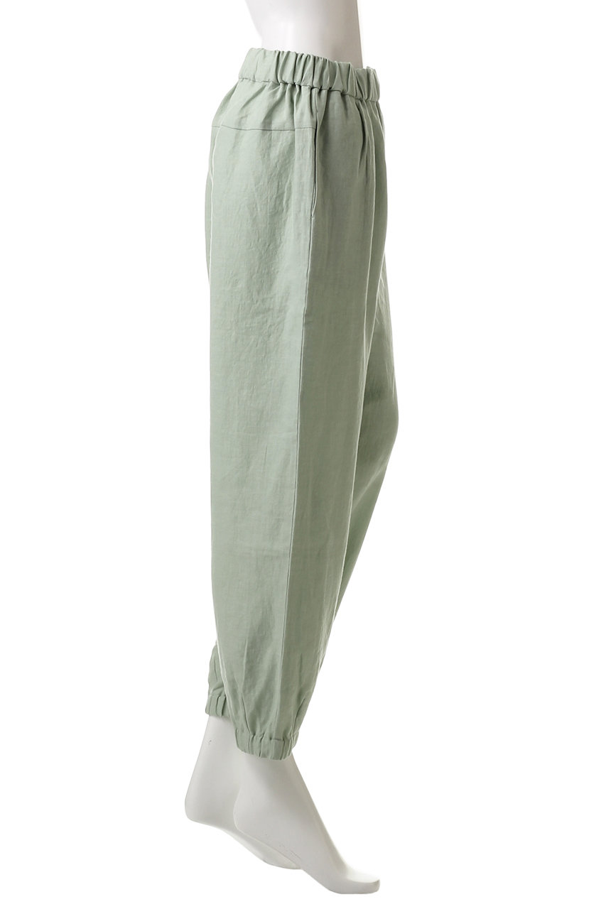 nanadecor(ナナデェコール)｜KOカラーリネンパンツ/グリーン の通販