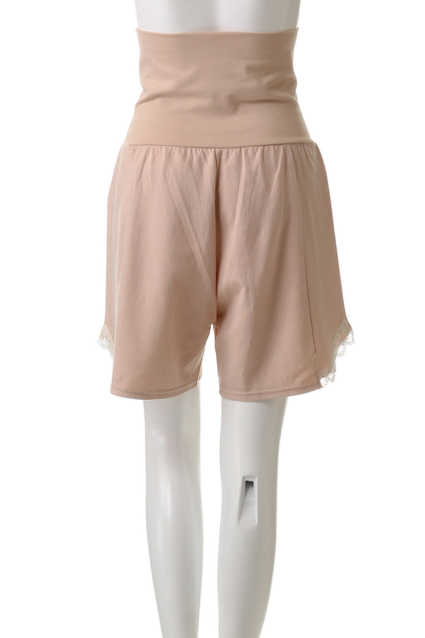 nanadecor(ナナデェコール)｜スズラン腹巻キュロット/ピンク の通販