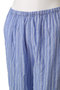ユーカリストライプローズマリーフリルパンツ ナナデェコール/nanadecor