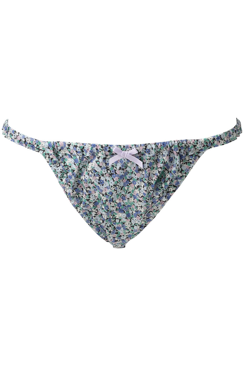 ナナデェコール/nanadecorのリバティポッピングフラワーストリングショーツ(ライトブルー/N25-05S355LBL)