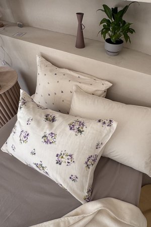 ナナデェコール/nanadecorのプリムローズピローケース(512000/512001)