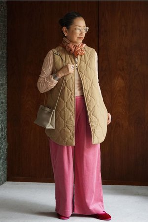 ナナデェコール/nanadecorのKOコーデュロイタックワイドパンツ(512000/512002)