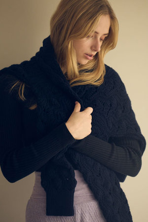 ナナデェコール/nanadecorのイタリア編み柄ニットプルオーバー(110300/110301)