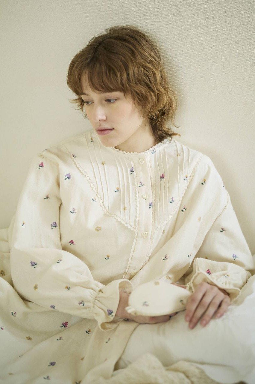 nanadecor(ナナデェコール)｜イングリッシュガーデンネルワンピース