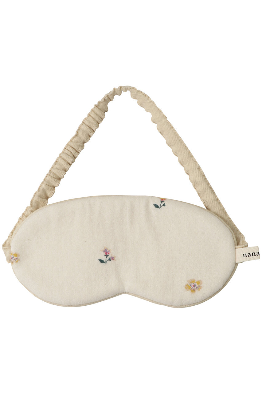 ナナデェコール/nanadecorのアイマスクイングリッシュガーデンネル(ナチュラル/N25-09373NA)