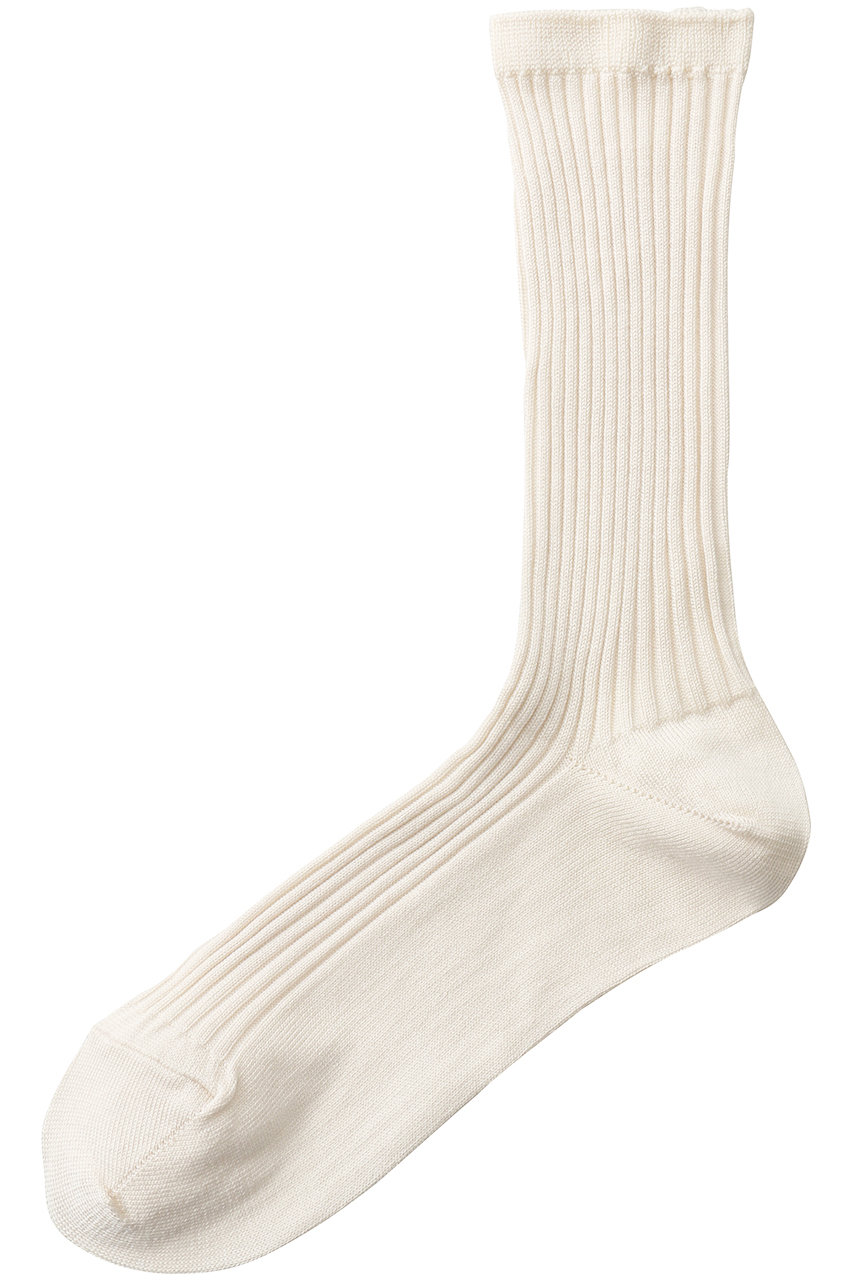 ナナデェコール/nanadecorのシルクソックス(ナチュラル/N25-06399NA)