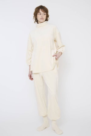 ナナデェコール/nanadecorのコットンベロアハイネックトップス(111000/111001)