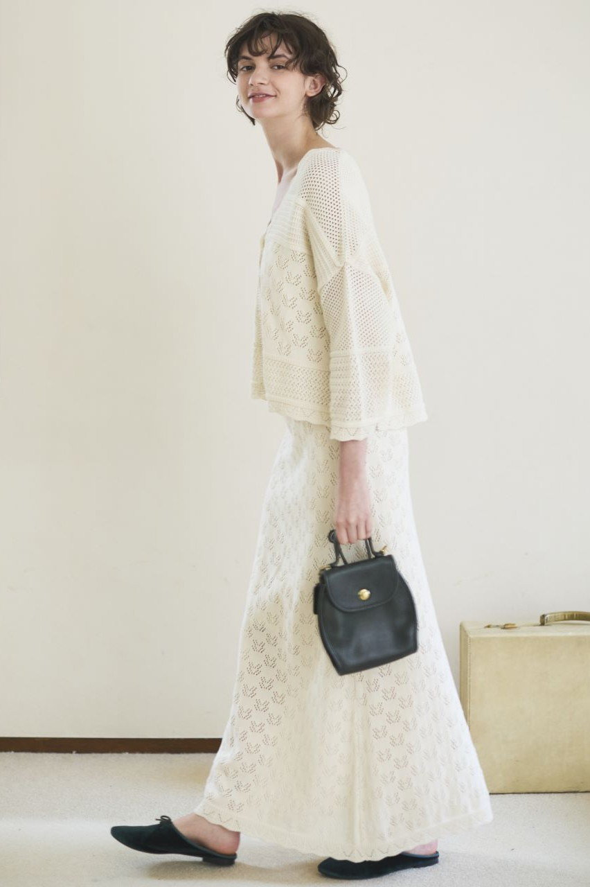 nanadecor(ナナデェコール)｜コットンパターンロングスカート