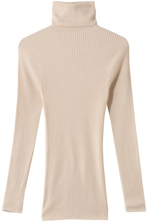 ナナデェコール/nanadecorのシルクエアリータートルネックトップス(111000/111001)