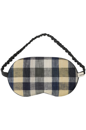 ナナデェコール/nanadecorのビッグアイマスクリネンチェック