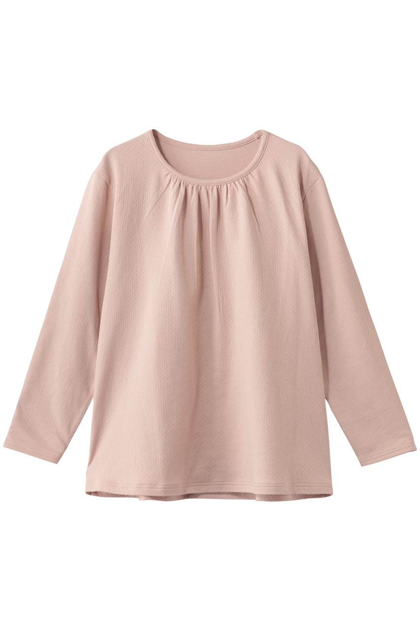 ナナデェコール/nanadecorのスズランクルーネックトップス(ピンク/N25-02T402PK)