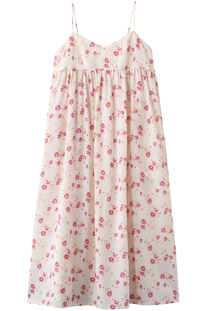 ナナデェコール/nanadecorのフレンチローズキャミソールワンピース(ピンク/N26-03532PK)