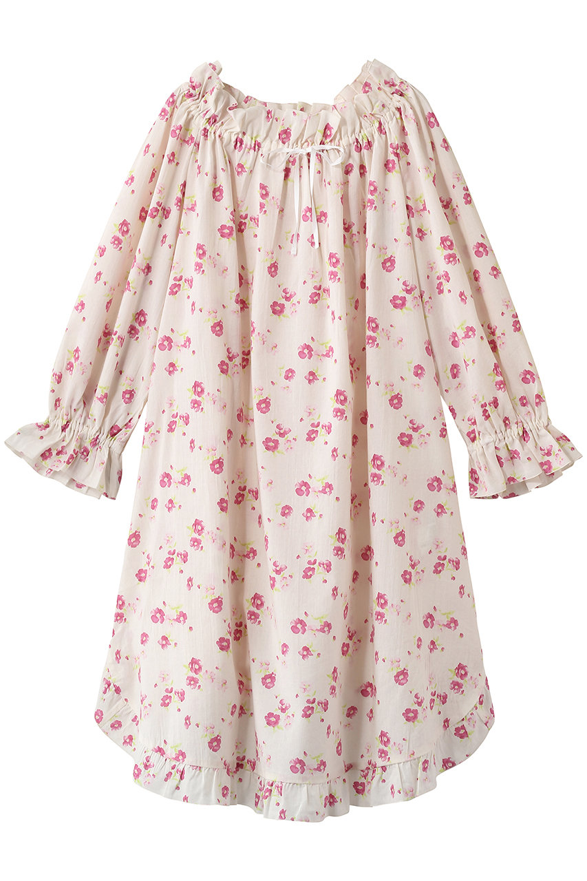 ナナデェコール/nanadecorのフレンチローズチェリーブロッサムドレス(ピンク/N26-02533PK)