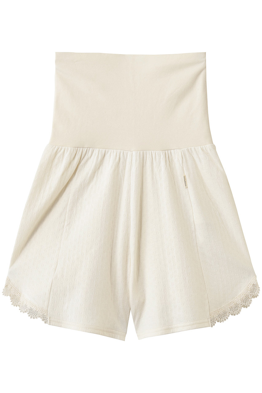 ナナデェコール/nanadecorのスズラン腹巻キュロット(ナチュラル/N26-02B558PK)