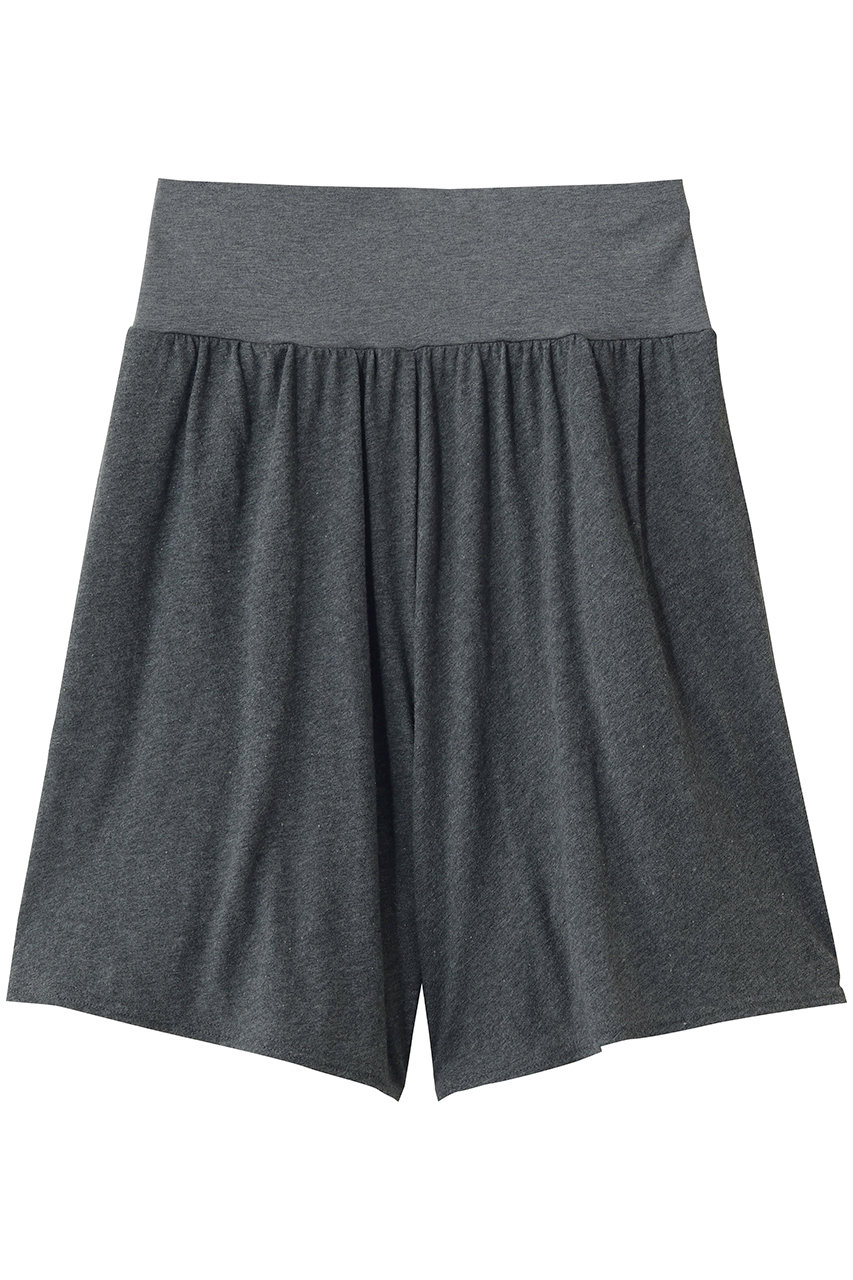 ナナデェコール/nanadecorのファインニット腹巻ショートキュロット(チャコールグレー/N26-03B549LGR)