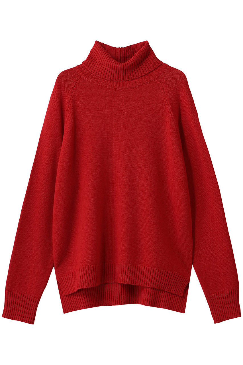 nanadecor イタリアニットタートル (レッド, F) ナナデェコール ELLE SHOP