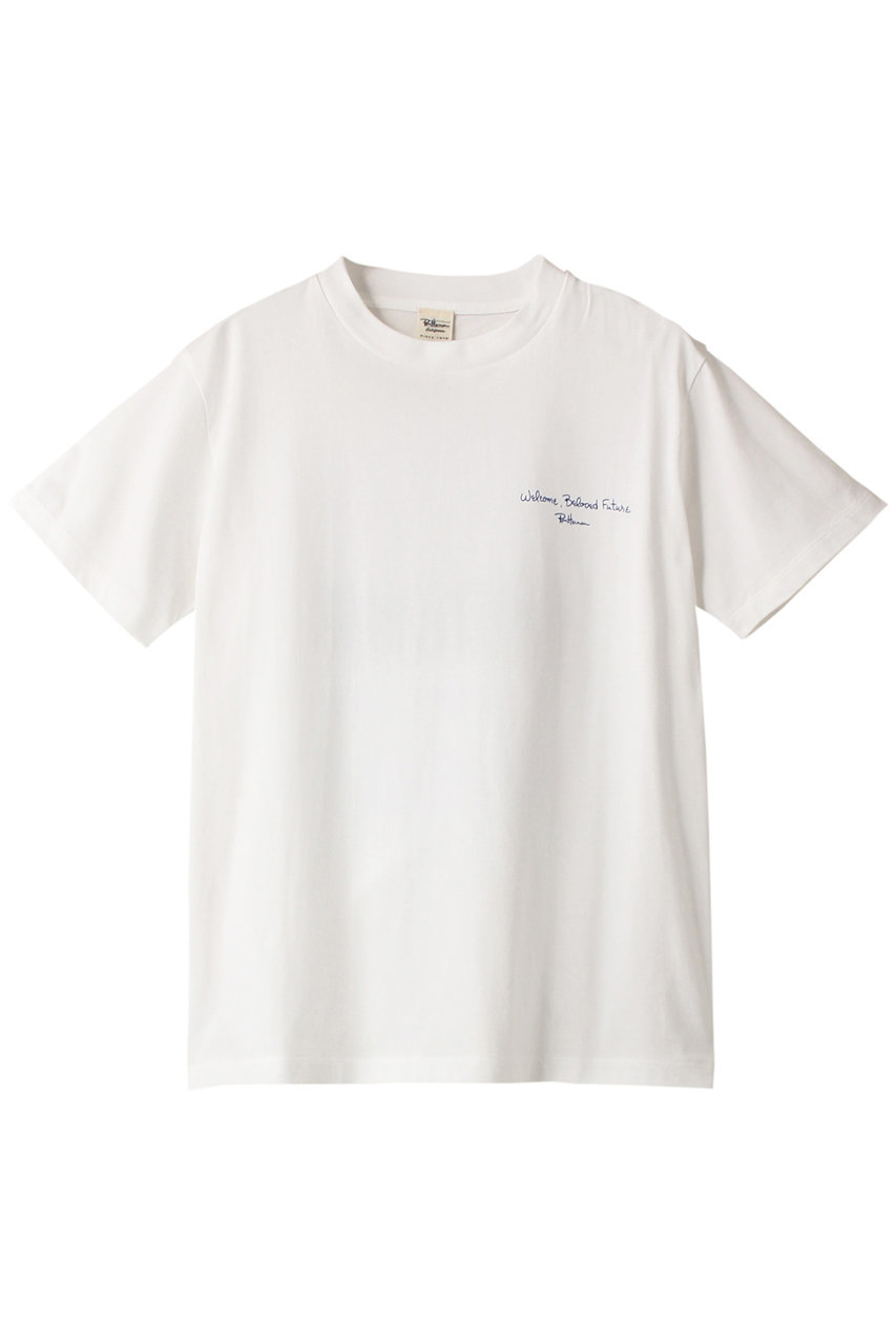 Ron Herman(ロンハーマン)｜【Ron Herman 15th限定】オーガニックコットン天竺 プリントTシャツ/ホワイト  の通販｜ELLESHOP・(エル・ショップ)