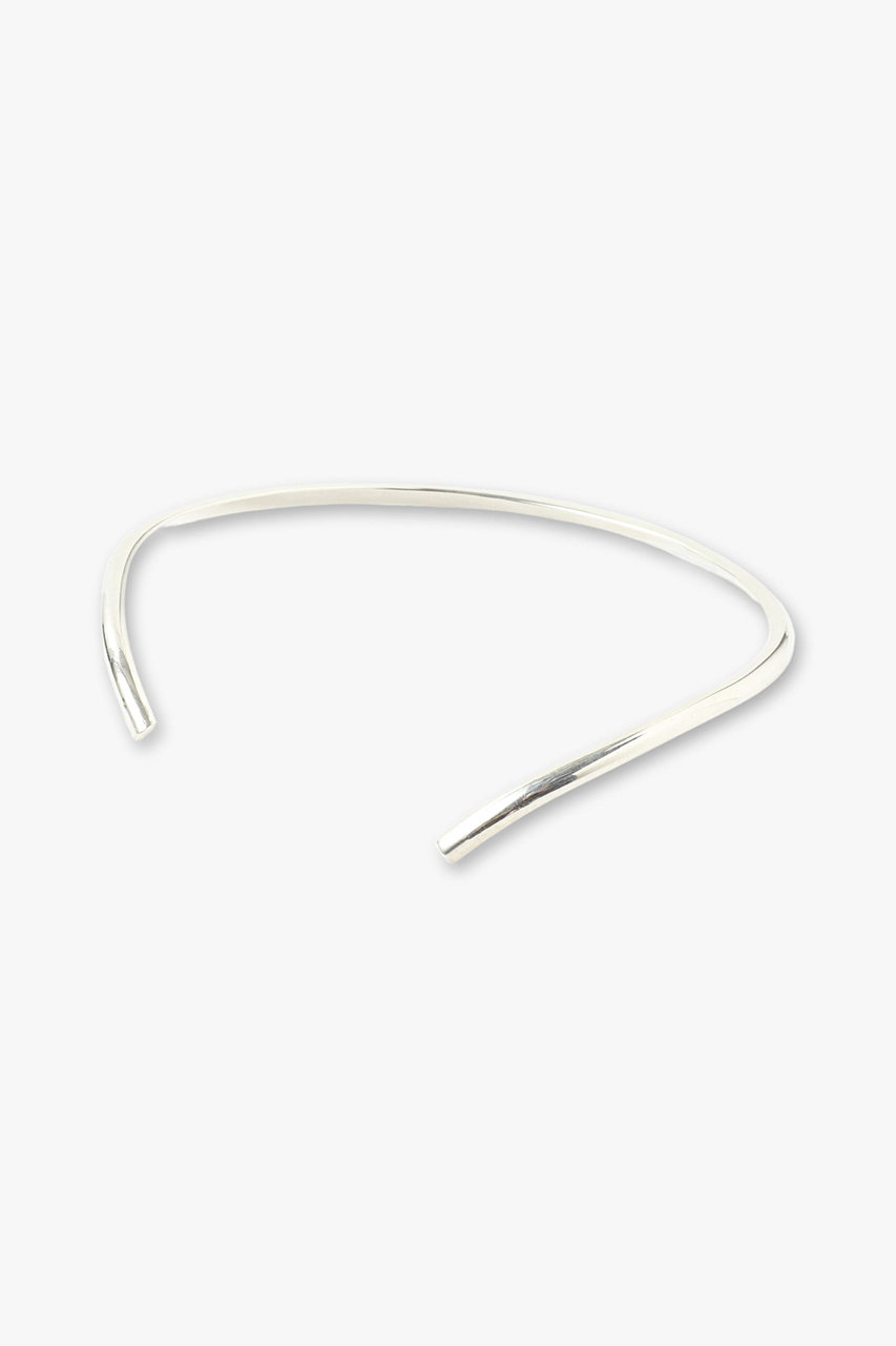 Ron Herman(ロンハーマン)｜【受注生産】【Ron Herman】“RH Jewelry”シルバーハーフラウンドネックカフ/シルバー  の通販｜ELLESHOP・(エル・ショップ)