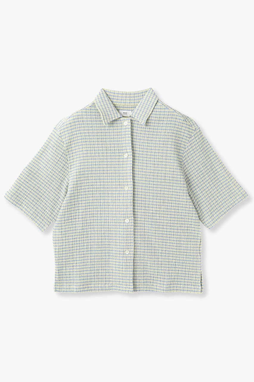 RHC Ron Herman 【RHC】ギンガムチェックシャツ (マルチ, XS) RHC ロンハーマン ELLE SHOP RHC Ron Herman 【RHC】ギンガムチェックシャツ (マルチ, XS) RHC ロンハーマン ELLE SHOP