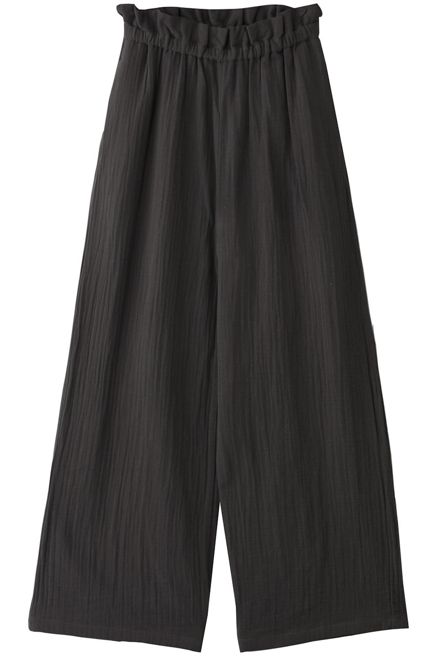 RHC Ron Herman 【RHC】ダブルガーゼパンツ (ブラック, XS) RHC ロンハーマン ELLE SHOP RHC Ron Herman 【RHC】ダブルガーゼパンツ (ブラック, XS) RHC ロンハーマン ELLE SHOP