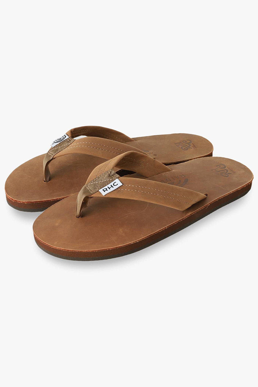 RHC Ron Herman 【MEN】【RHC別注】【RAINBOW SANDALS】シングルレイヤーサンダル (ブラウン, M) RHC ロンハーマン ELLE SHOP RHC Ron Herman 【MEN】【RHC別注】【RAINBOW SANDALS】シングルレイヤーサンダル (ブラウン, M) RHC ロンハーマン ELLE SHOP