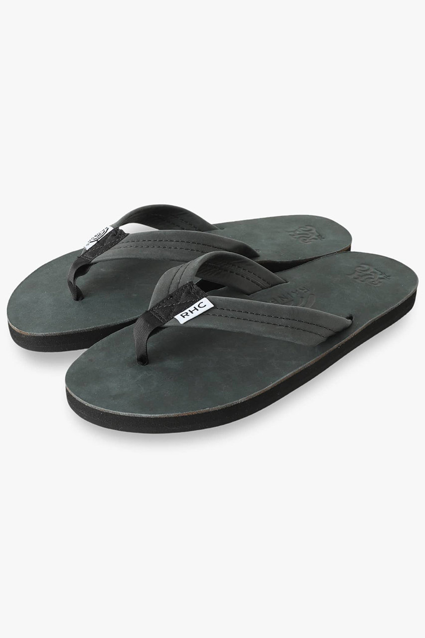 RHC Ron Herman 【MEN】【RHC別注】【RAINBOW SANDALS】シングルレイヤーサンダル (ブラック, S) RHC ロンハーマン ELLE SHOP RHC Ron Herman 【MEN】【RHC別注】【RAINBOW SANDALS】シングルレイヤーサンダル (ブラック, S) RHC ロンハーマン ELLE SHOP