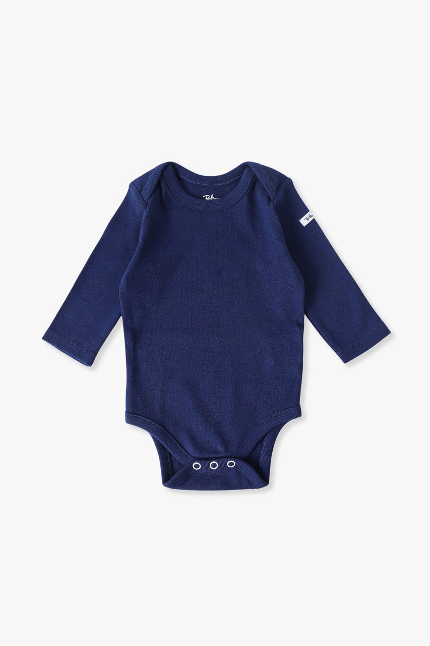 ロンハーマンベビー　ロンパース2枚セット（白・ネイビー）【新品未使用箱付き】 Ron Herman(ロンハーマン)｜【BABY】ロンパース ギフトボックス