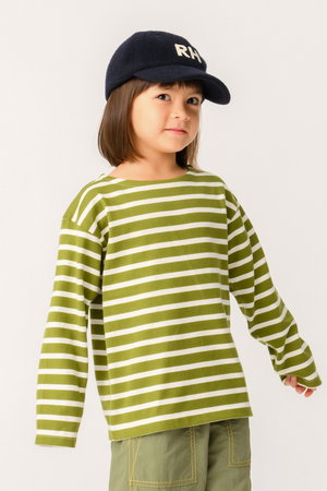 ロンハーマン/Ron Hermanの【RH別注】【PETIT BATEAU】マリニエール ロングスリーブTシャツ(6-10Y)(200200/200201)