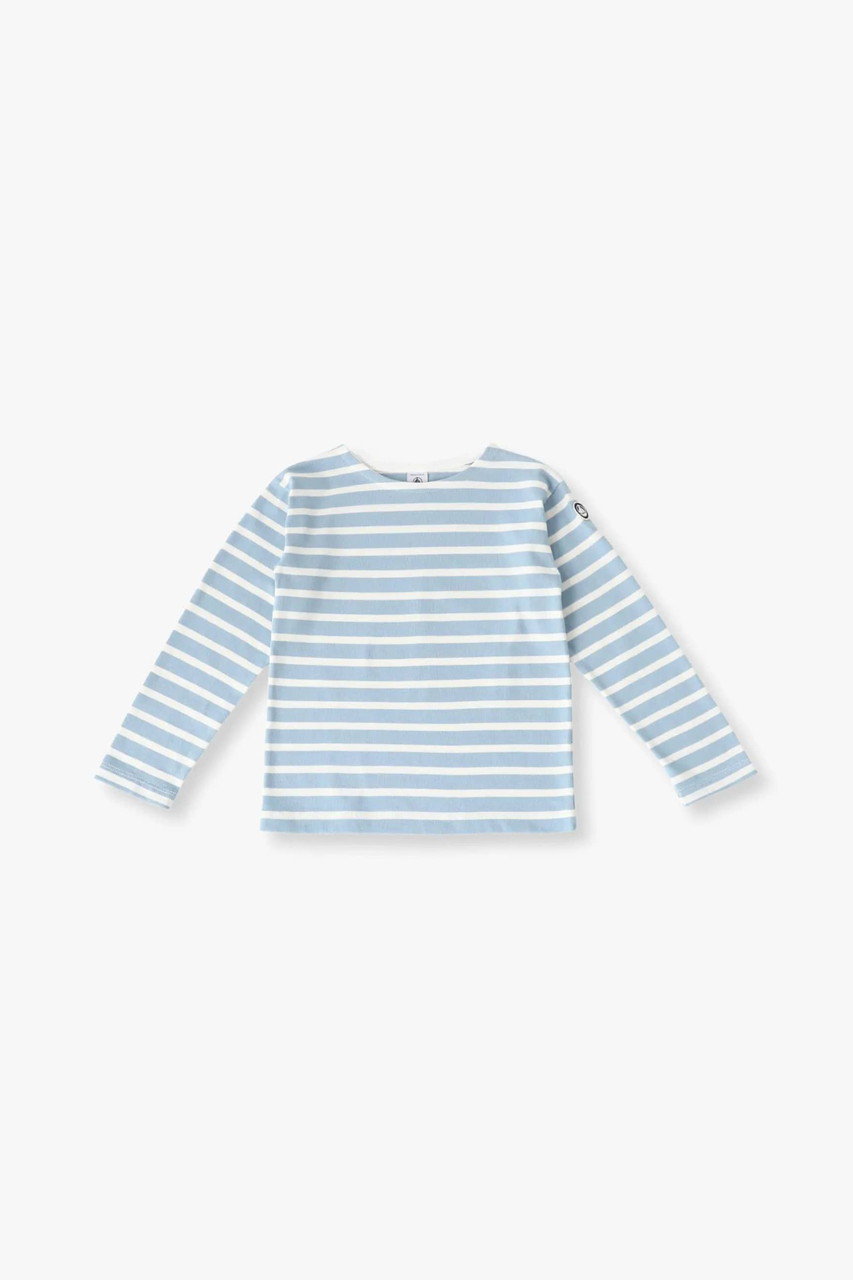 ロンハーマン/Ron Hermanの【RH別注】【PETIT BATEAU】マリニエール ロングスリーブTシャツ(6-10Y)(ブルー/4240900155)