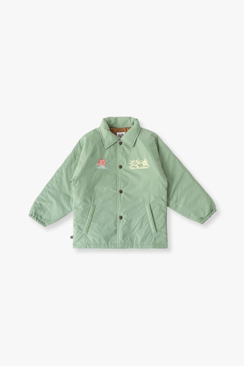 ロンハーマン/Ron Hermanの【KIDS】【RH別注】【SAYHELLO LITTLE BROTHE】コーチ ジャケット(グリーン/4240400130)